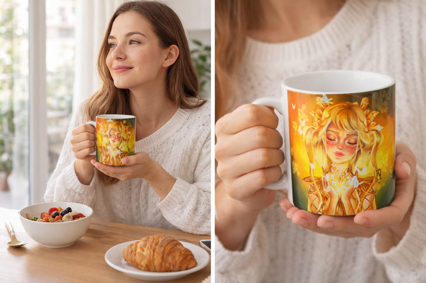 Taza desayuno Citrino
