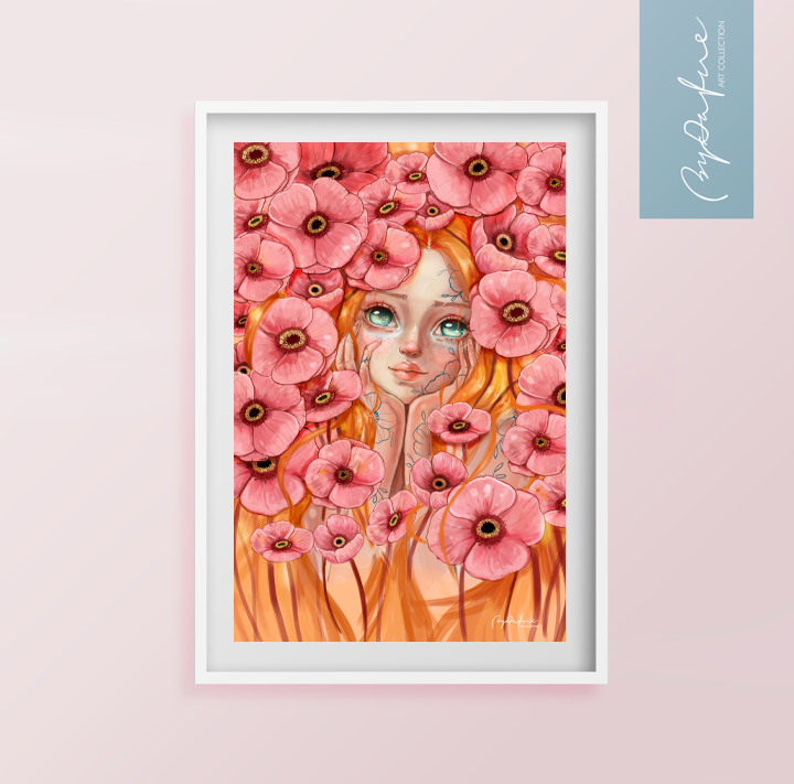 Lámina Suspiro de las flores