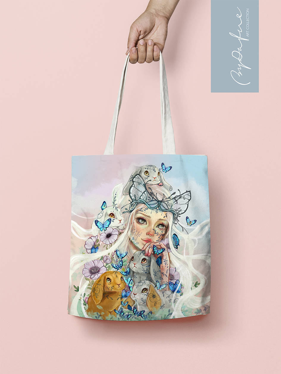 Tote bag Lyria