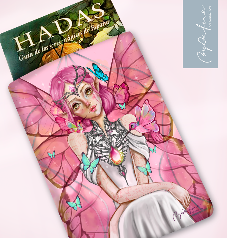 Funda de libro Cuarzo Rosa