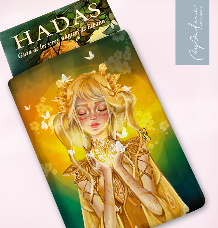 Funda de libro Citrino