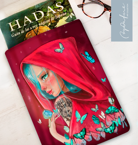Funda de libro Caperucita