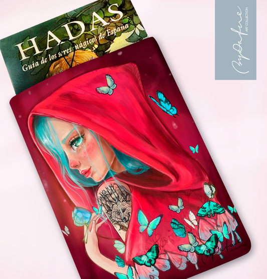 Funda de libro Caperucita