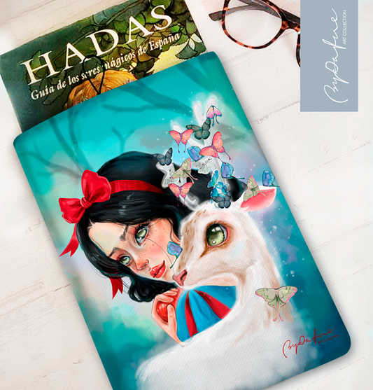 Funda de libro Blancanieves