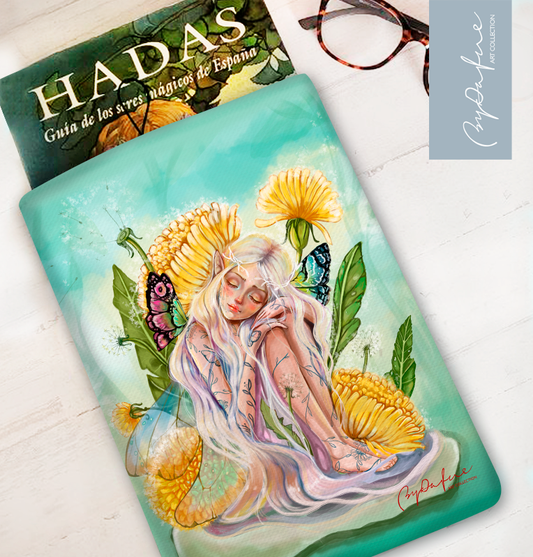 Funda de libro Diente de León