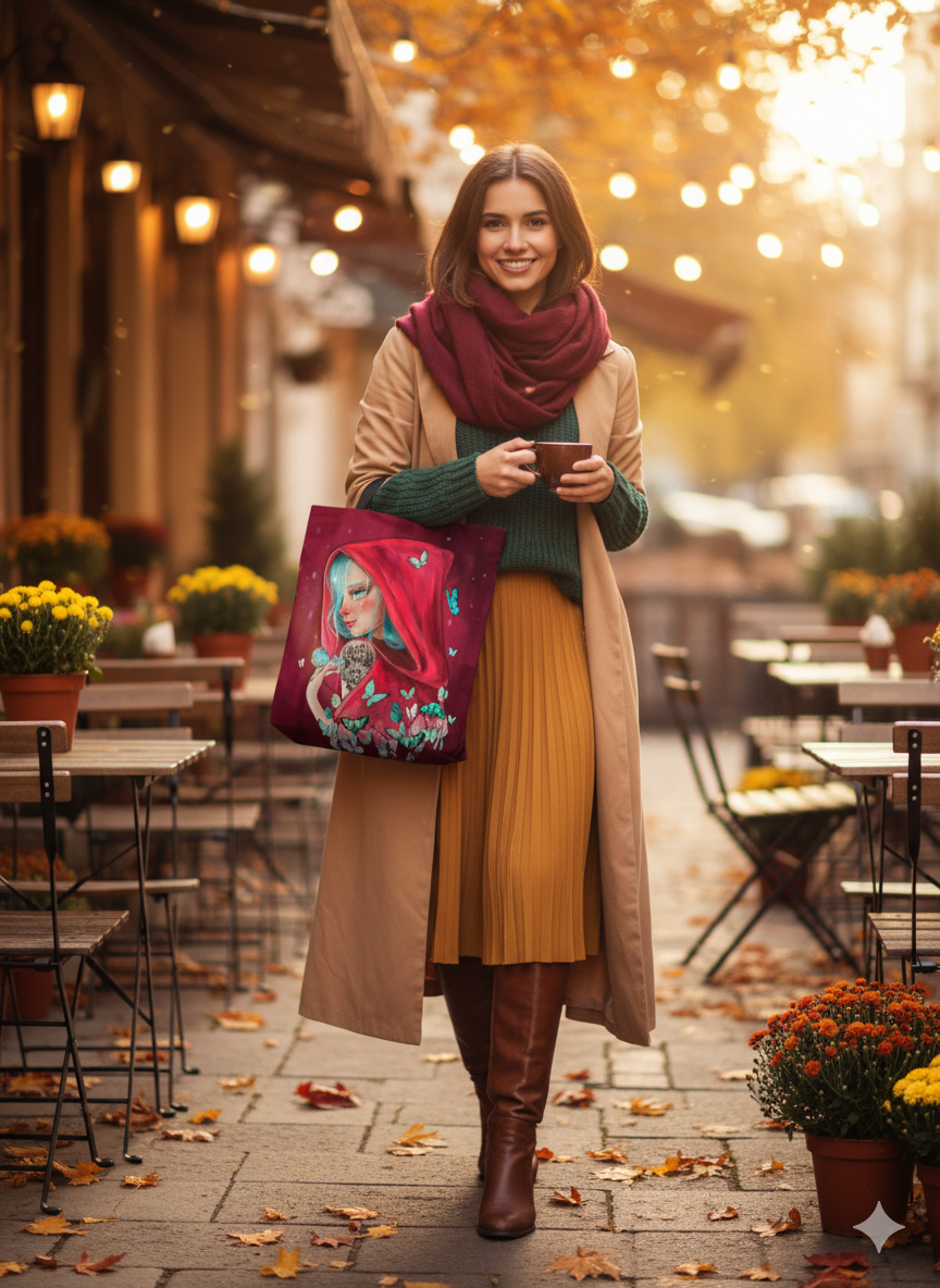 Tote bag Caperucita