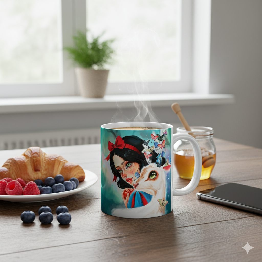Taza desayuno Blancanieves