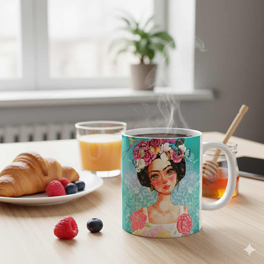 Taza desayuno Frida