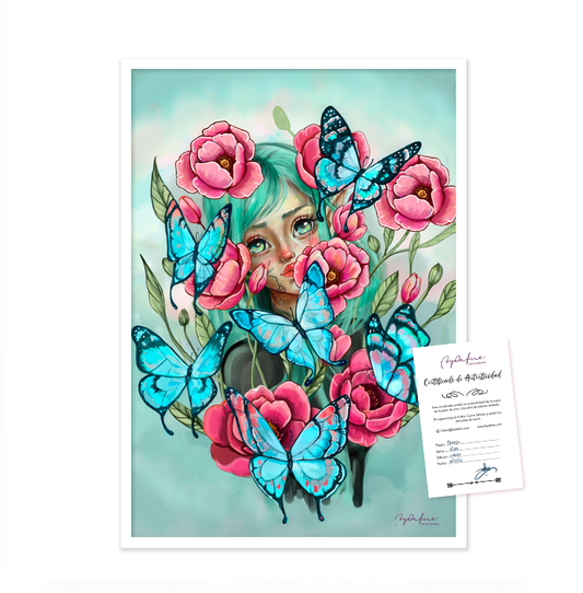 Lámina Juliana– Edición limitada 1/30 · Firmada