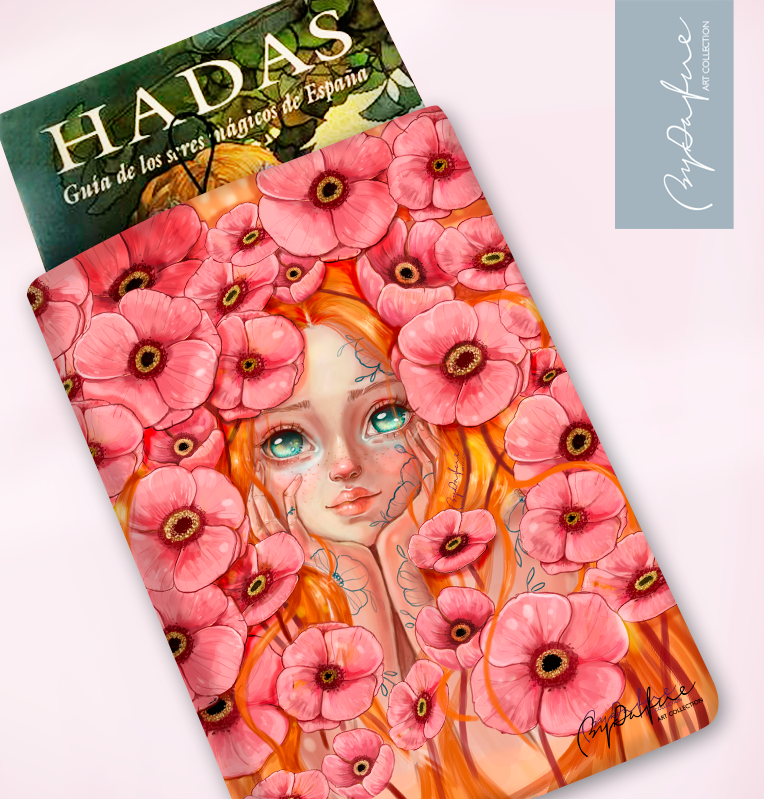 Funda de libro Suspiro de las flores