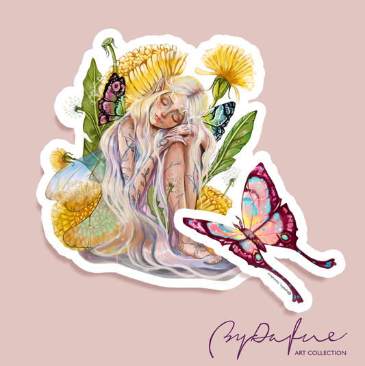 Pegatina Diente de león