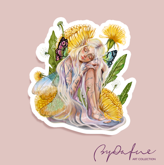 Pegatina Diente de león