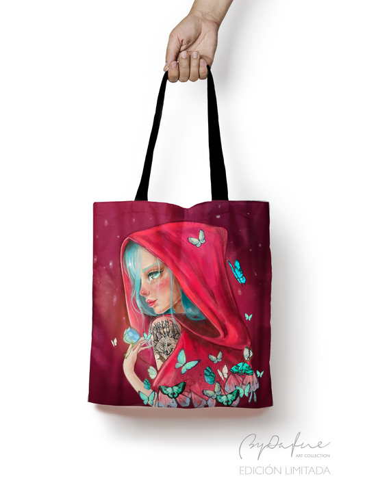 Tote bag Caperucita