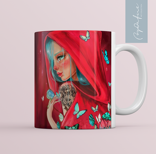 Taza desayuno Caperucita