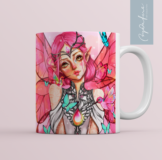 Taza desayuno Cuarzo Rosa