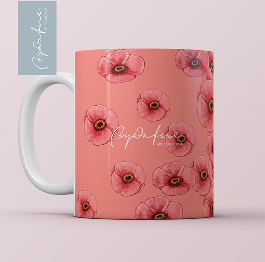 Taza desayuno Suspiro de las flores