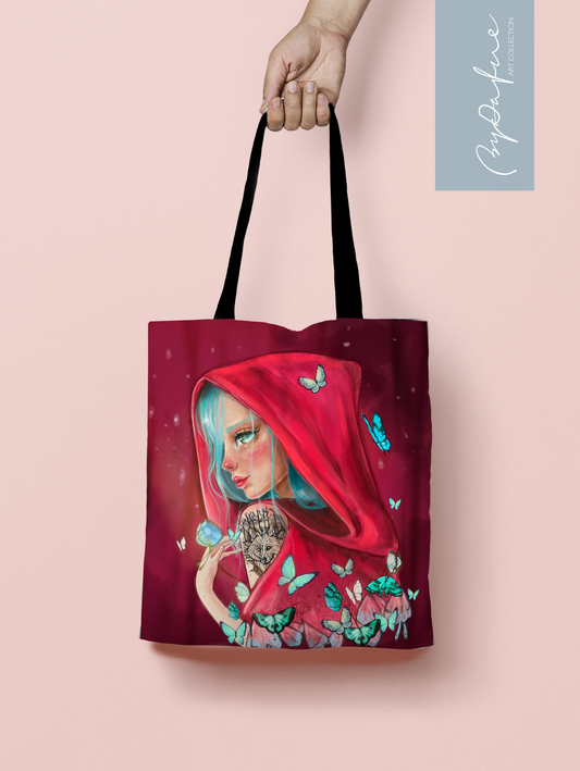 Tote bag Caperucita