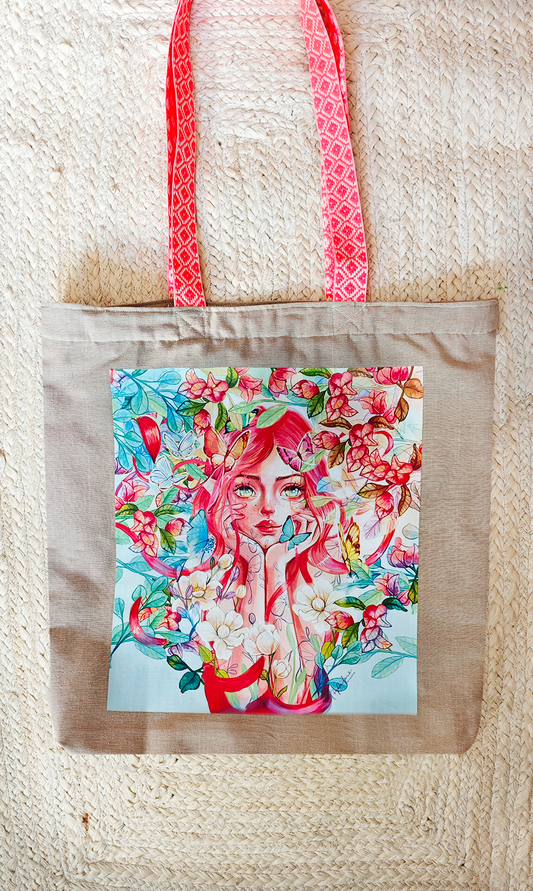 Tote Bag Grande Buganvilla