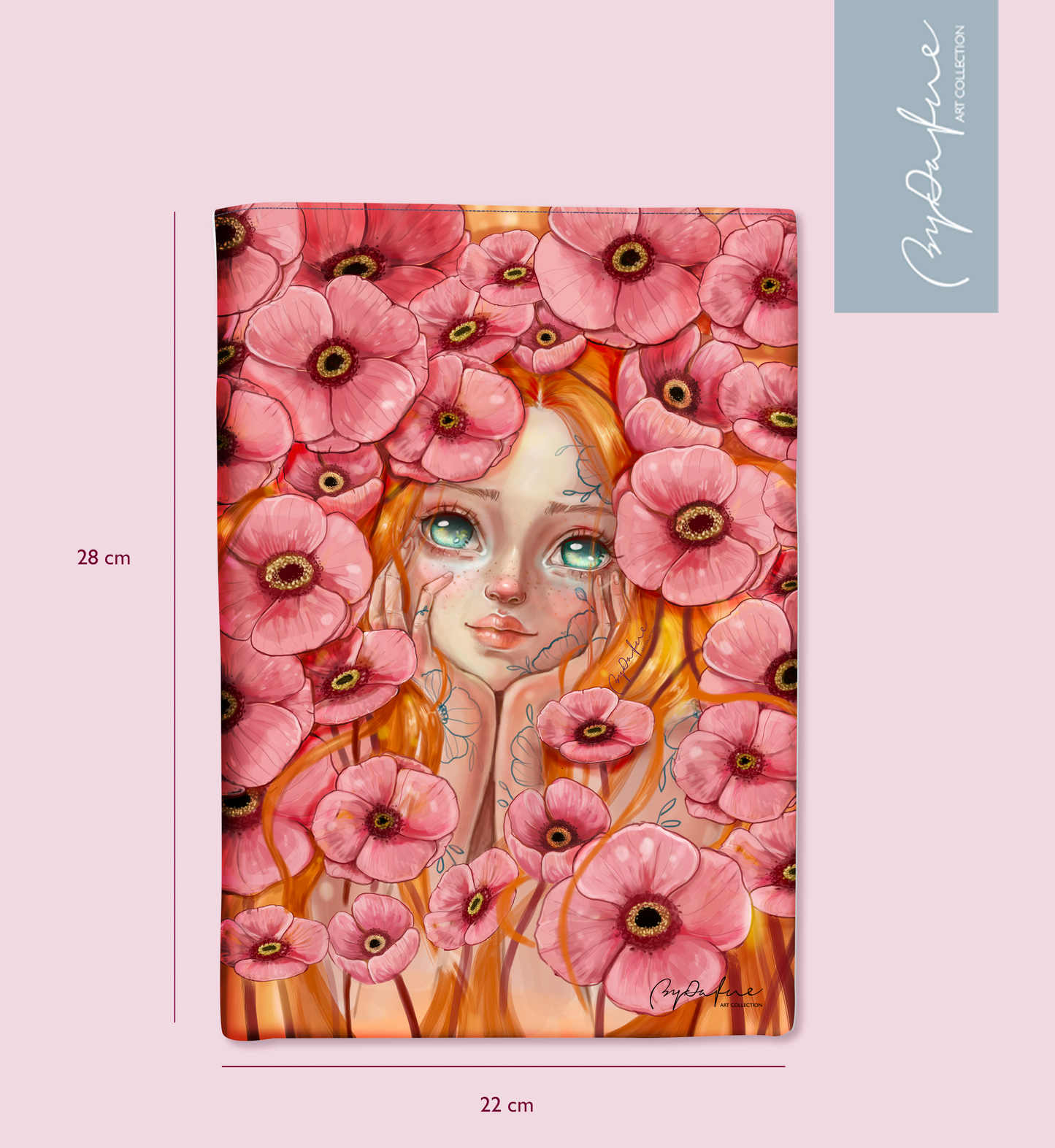 Funda de libro Suspiro de las flores