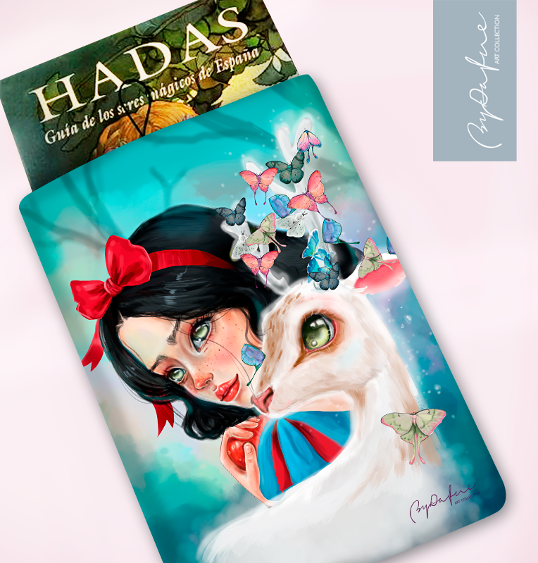 Funda de libro Blancanieves