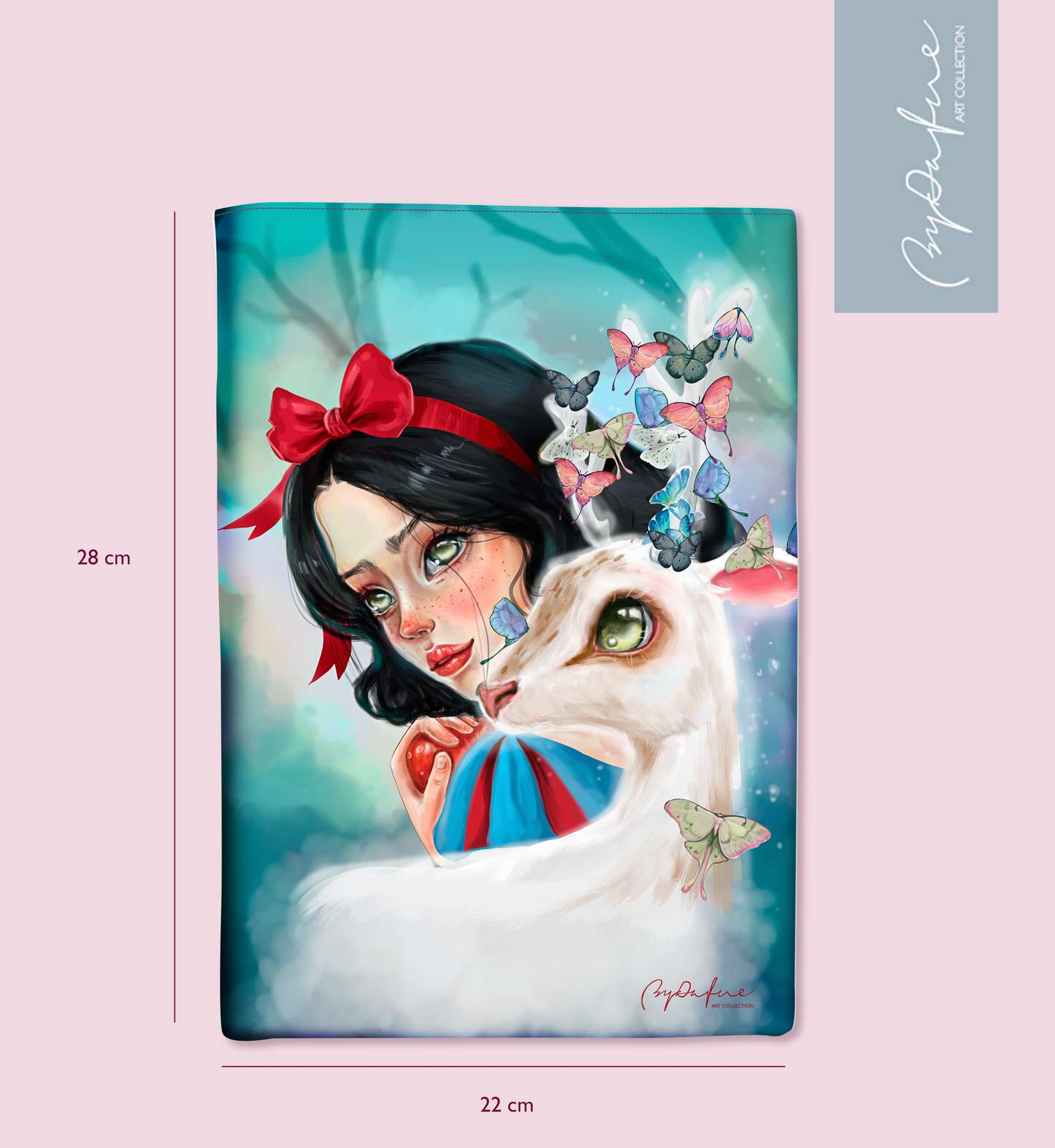 Funda de libro Blancanieves