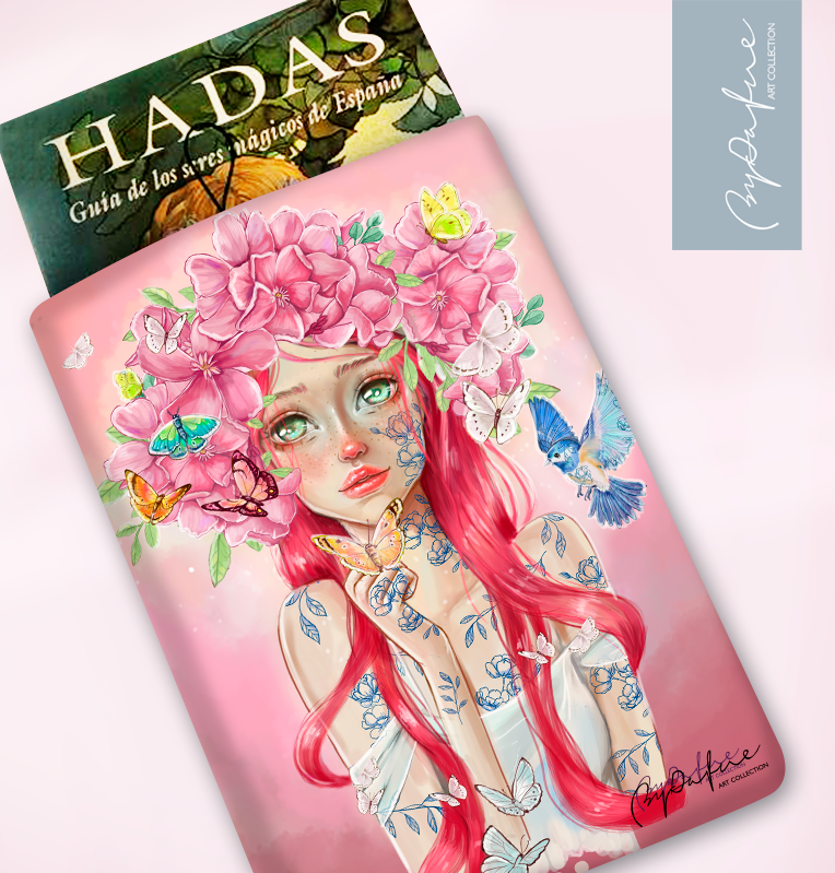 Funda de libro Laurel