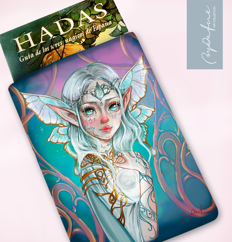 Funda de libro Selenita