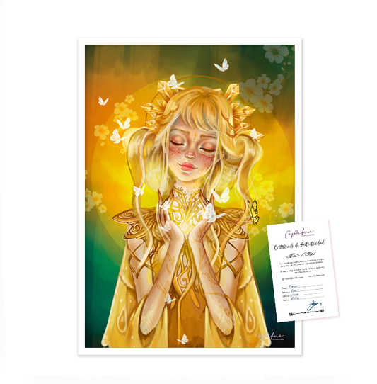 Lámina Citrino  – Edición limitada 1/28 · Firmada