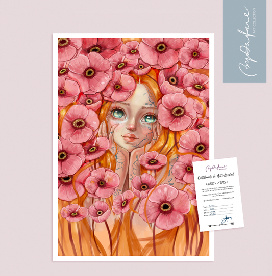 Lámina Suspiro de las flores